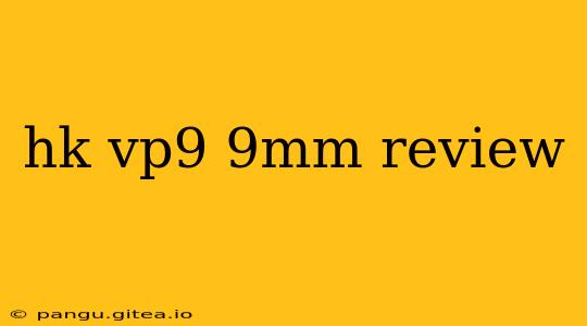 hk vp9 9mm review